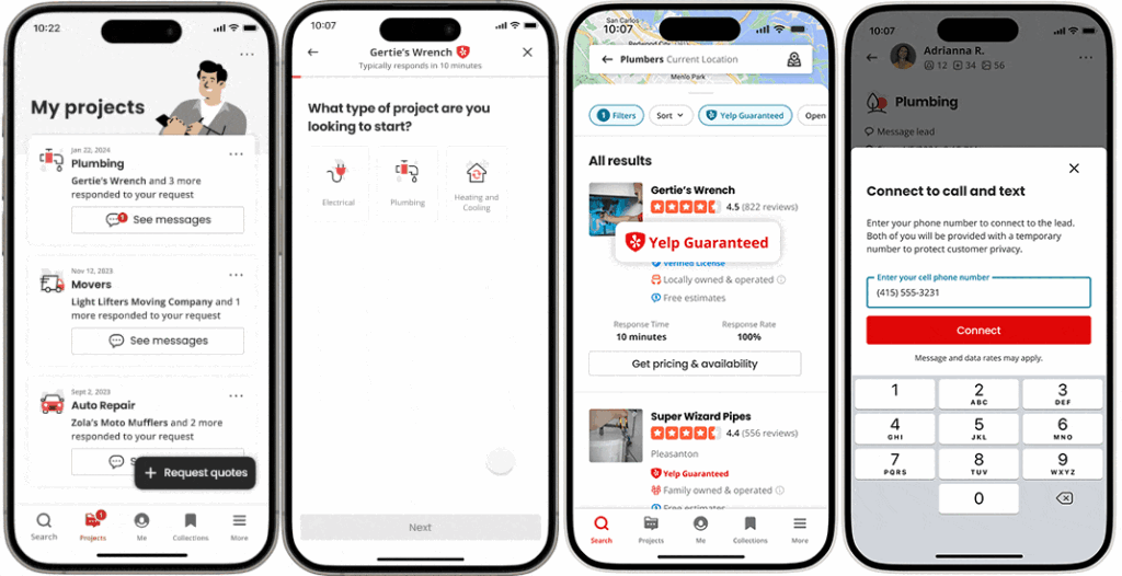 Yelp Services