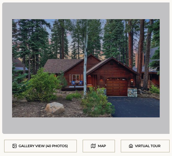 Tahoe Home for Sale